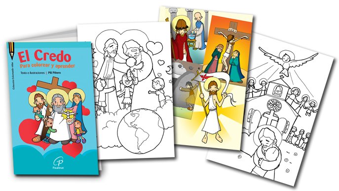 El Credo. Para colorear y aprender - Imagen 3
