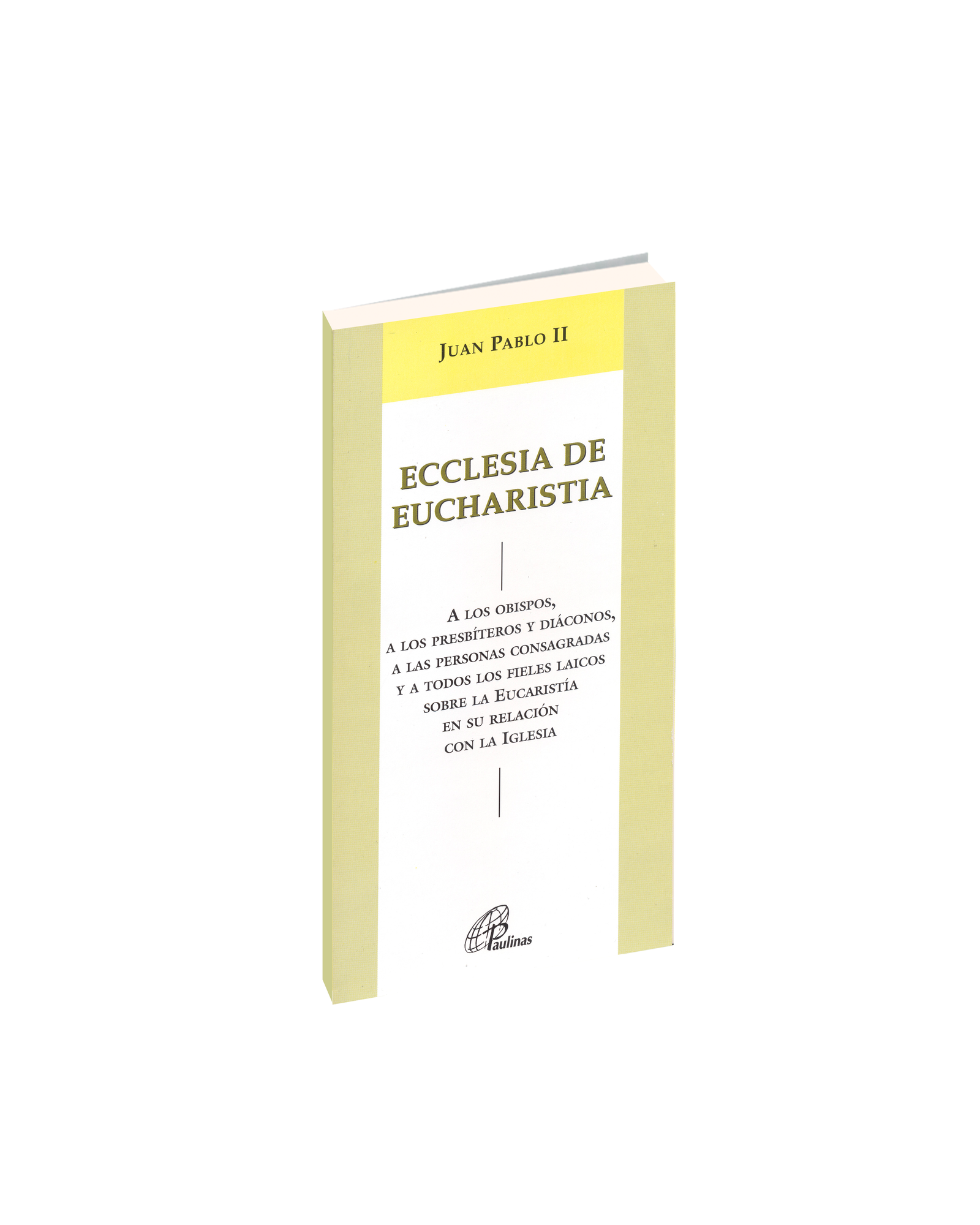 La Eucaristía, fuente y culmen de la vida de la Iglesia En esta profunda exhortación, el Papa San Juan Pablo II presenta la Eucaristía como el corazón del misterio eclesial, el don más grande que Cristo dejó a su Iglesia. La Eucaristía no es solo memoria de la Pasión, sino presencia real que edifica la Iglesia y transforma al mundo. Este documento es una guía esencial para comprender cómo la vida de la Iglesia nace, se alimenta y se renueva continuamente en el sacrificio eucarístico.