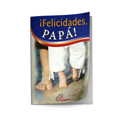 ¡FELICIDADES, PAPÁ! Teresa Groselj, fsp (Compiladora) Libro regalo con imágenes a todo color, frases, pensamientos y poemas para papá. La oportunidad para darle las gracias por tanto amor y cariño. Ideal para el cumpleaños o el día del padre.